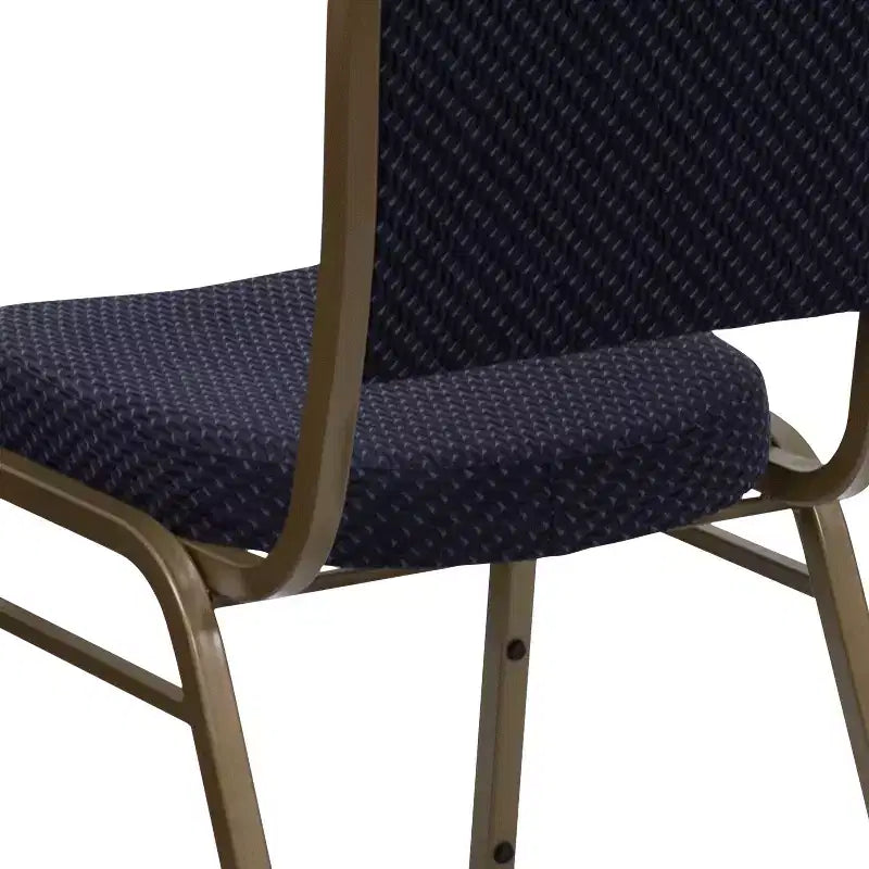 Chaise de banquet empilable à dossier en dôme de la série HERCULES de Flash Furniture