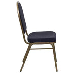 Chaise de banquet empilable à dossier en dôme de la série HERCULES de Flash Furniture