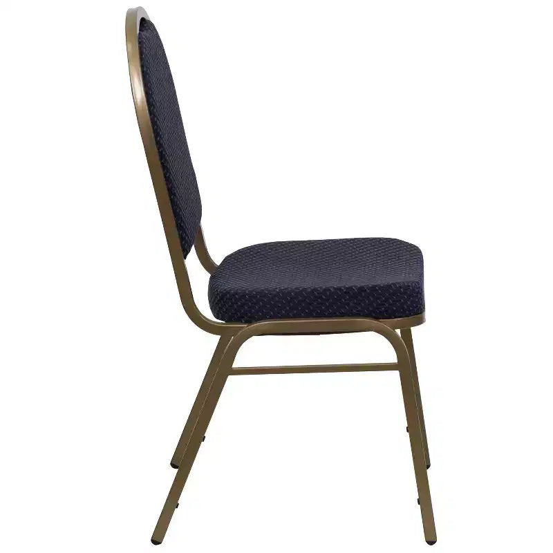 Chaise de banquet empilable à dossier en dôme de la série HERCULES de Flash Furniture