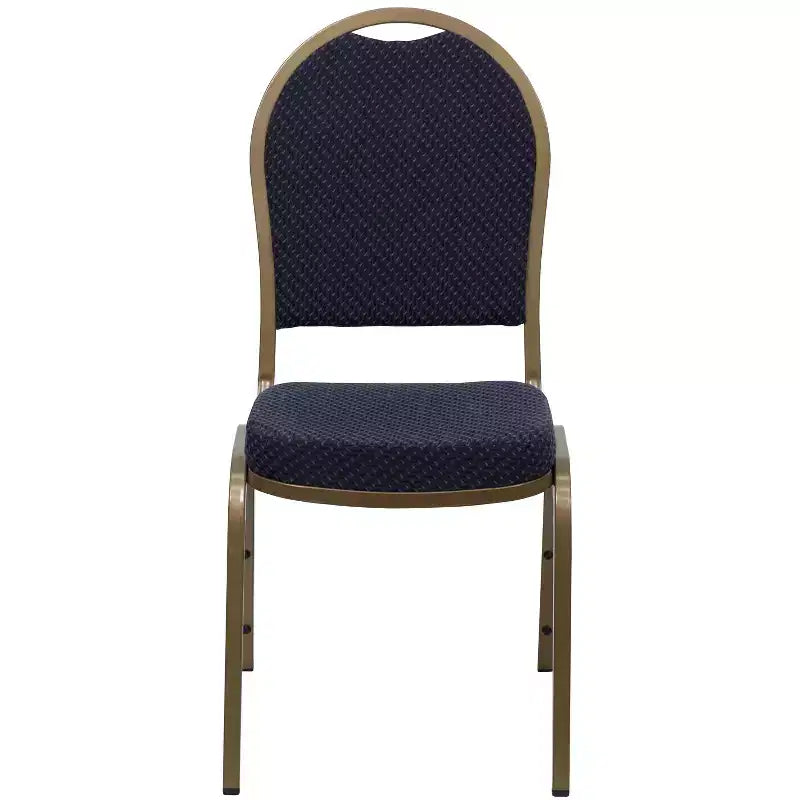Chaise de banquet empilable à dossier en dôme de la série HERCULES de Flash Furniture