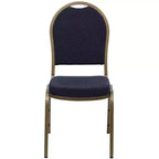 Chaise de banquet empilable à dossier en dôme de la série HERCULES de Flash Furniture
