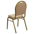 Chaise de banquet empilable à dossier en dôme de la série HERCULES de Flash Furniture