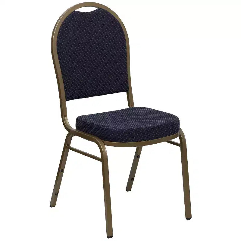 Chaise de banquet empilable à dossier en dôme de la série HERCULES de Flash Furniture