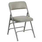 Chaise Pliante Rembourrée en Métal Emma et Oliver, Lot de 2, Portable pour la Maison, le Bureau et les Événements/Fêtes