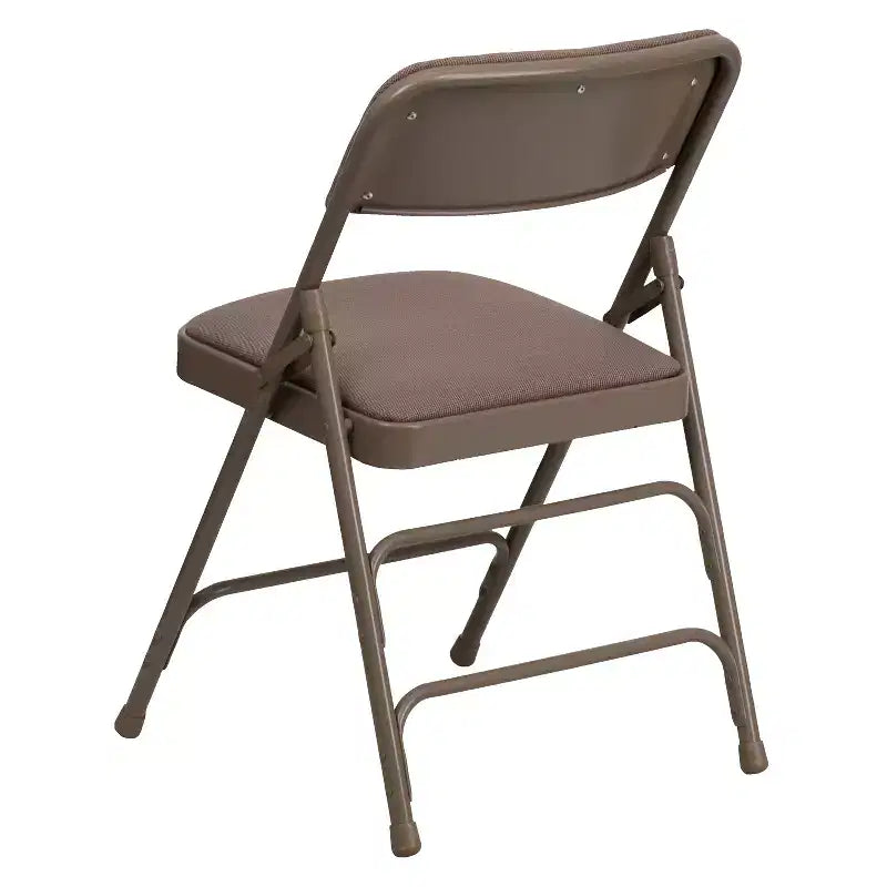 Chaise Pliante Rembourrée en Métal Emma et Oliver, Lot de 2, Portable pour la Maison, le Bureau et les Événements/Fêtes