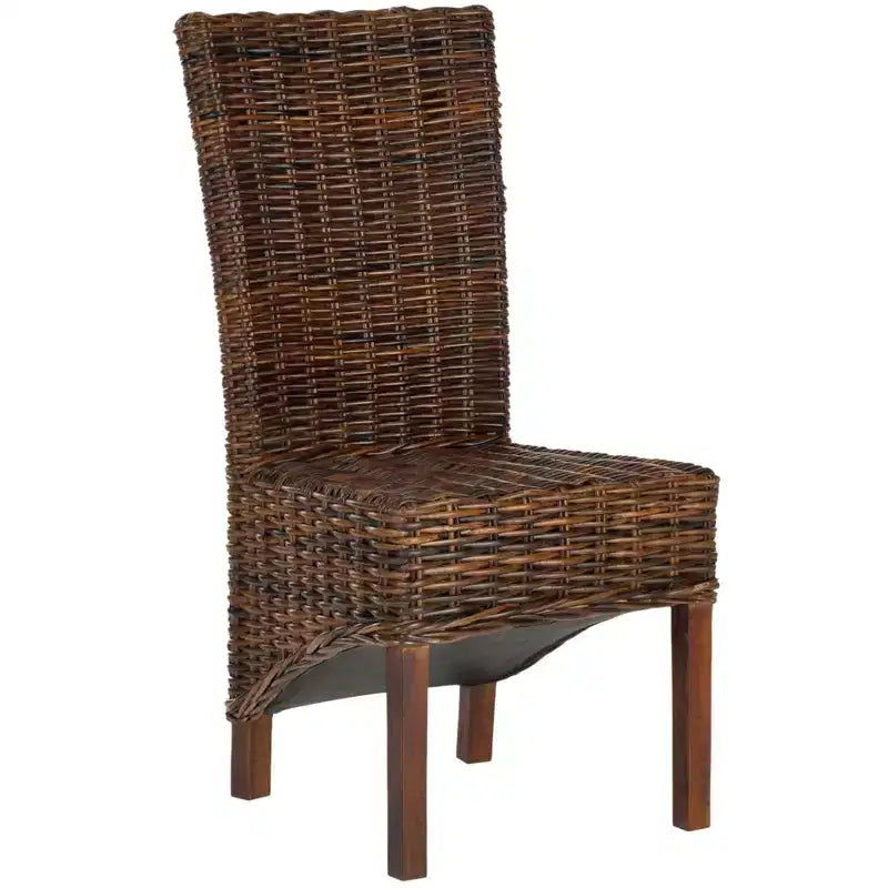 Chaise Ridge Side – Lot de 2 – FOX6523 – Brun Pécan – Safavieh Couture