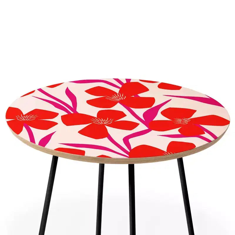 Table d'appoint à motif floral Maritza Lisa - Deny Designs