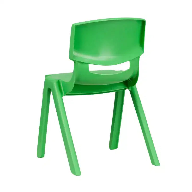 Flash Furniture Lot de 6 Chaises d'école empilables en plastique avec Hauteur d'assise de 33,6 cm