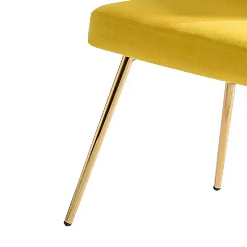Lot de 6 chaises d'appoint capitonnées design contemporain Olinto | KARAT HOME