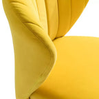 Lot de 6 chaises d'appoint capitonnées design contemporain Olinto | KARAT HOME