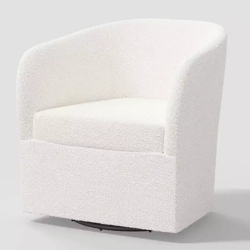 Fauteuil pivotant Rhea en bouclette - Threshold