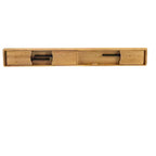 Banc pliant de style ferme Merrick Lane en pin massif, 96 x 12