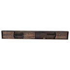 Banc pliant de style ferme Merrick Lane en pin massif, 96 x 12