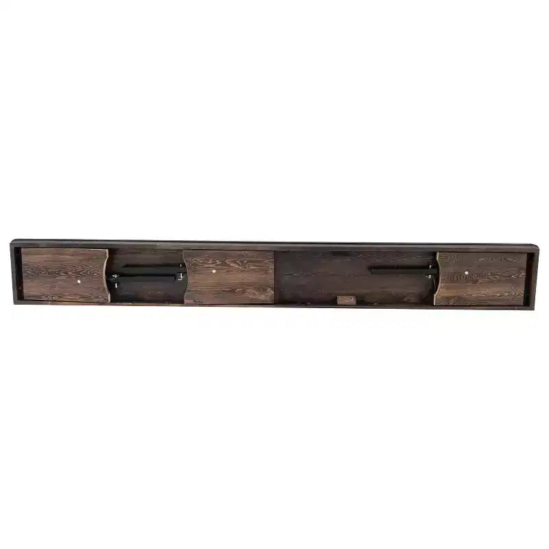 Banc pliant de style ferme Merrick Lane en pin massif, 96 x 12