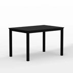 Table à manger rectangulaire en bois massif Glenwillow Home 48