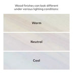 Lit Queen de Ferme Plank+Beam avec Tête de Lit à Lattes, Lit Plateforme en Bois Massif