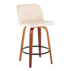 Ensemble de 2 tabourets de bar hauteur comptoir Toriano - LumiSource
