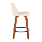 Ensemble de 2 tabourets de bar hauteur comptoir Toriano - LumiSource