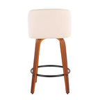 Ensemble de 2 tabourets de bar hauteur comptoir Toriano - LumiSource