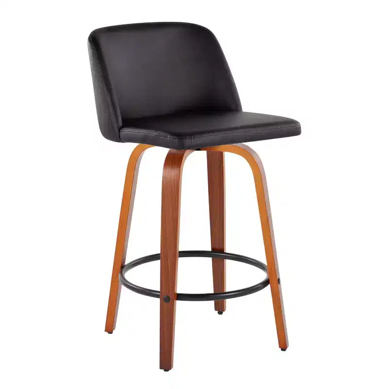 Ensemble de 2 tabourets de bar hauteur comptoir Toriano - LumiSource