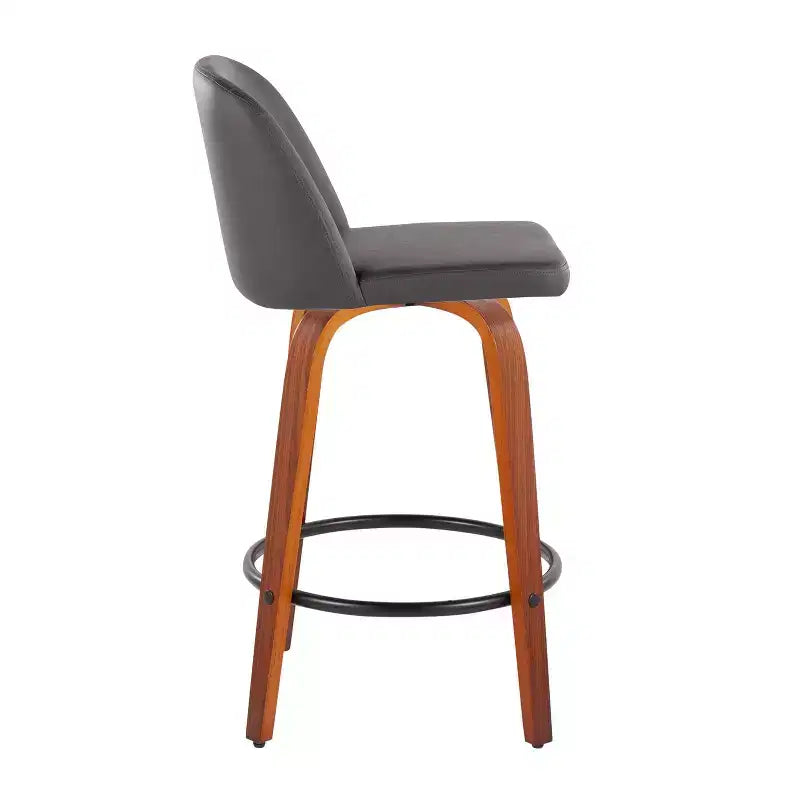 Ensemble de 2 tabourets de bar hauteur comptoir Toriano - LumiSource