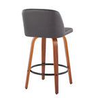 Ensemble de 2 tabourets de bar hauteur comptoir Toriano - LumiSource