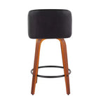 Ensemble de 2 tabourets de bar hauteur comptoir Toriano - LumiSource
