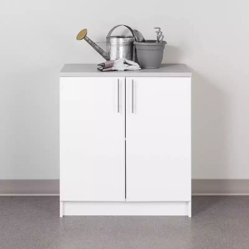 Meuble bas Elite 16 de rangement profond avec comptoir en mélamine - Prepac