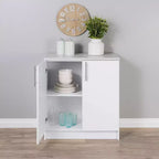 Meuble bas Elite 16 de rangement profond avec comptoir en mélamine - Prepac