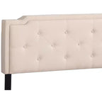 Lit capitonné réglable Queen Passion Furniture Deb