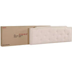 Lit capitonné réglable Queen Passion Furniture Deb