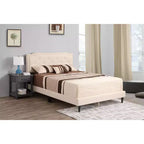 Lit capitonné réglable Queen Passion Furniture Deb