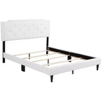 Lit capitonné réglable Queen Passion Furniture Deb