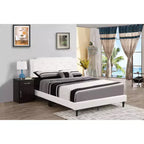Lit capitonné réglable Queen Passion Furniture Deb