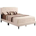 Lit capitonné réglable Queen Passion Furniture Deb