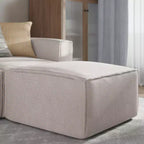 Canapé sectionnel modulaire de luxe Flash Furniture Bridgetown, siège ottoman