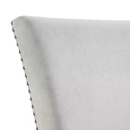Lot de 2 tabourets de bar hauteur comptoir en velours Céline - Picket House Furnishings