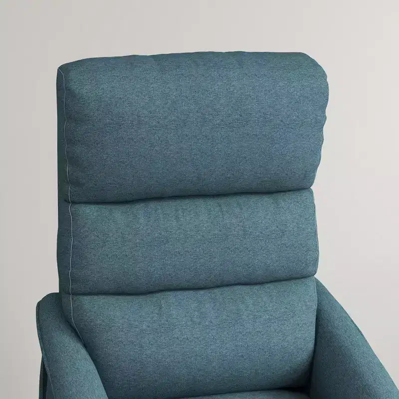 Fauteuil inclinable releveur électrique HOMCOM pour personnes âgées avec télécommande, revêtement en tissu de lin