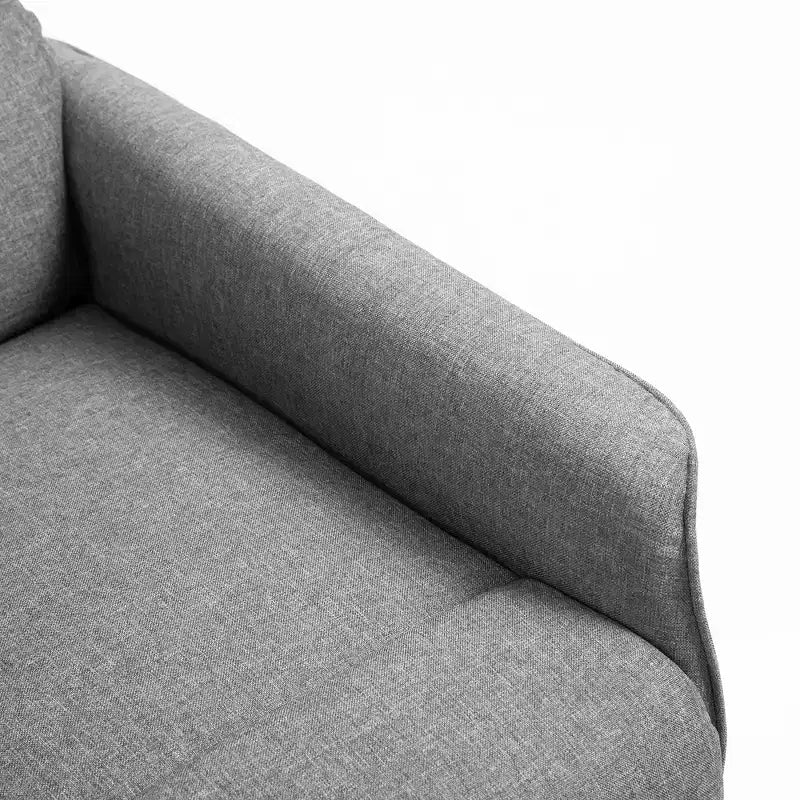 Fauteuil inclinable releveur électrique HOMCOM pour personnes âgées avec télécommande, revêtement en tissu de lin