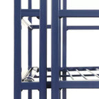 Étagère pliante en métal à 2 niveaux 20 Extra Storage - Breighton Home