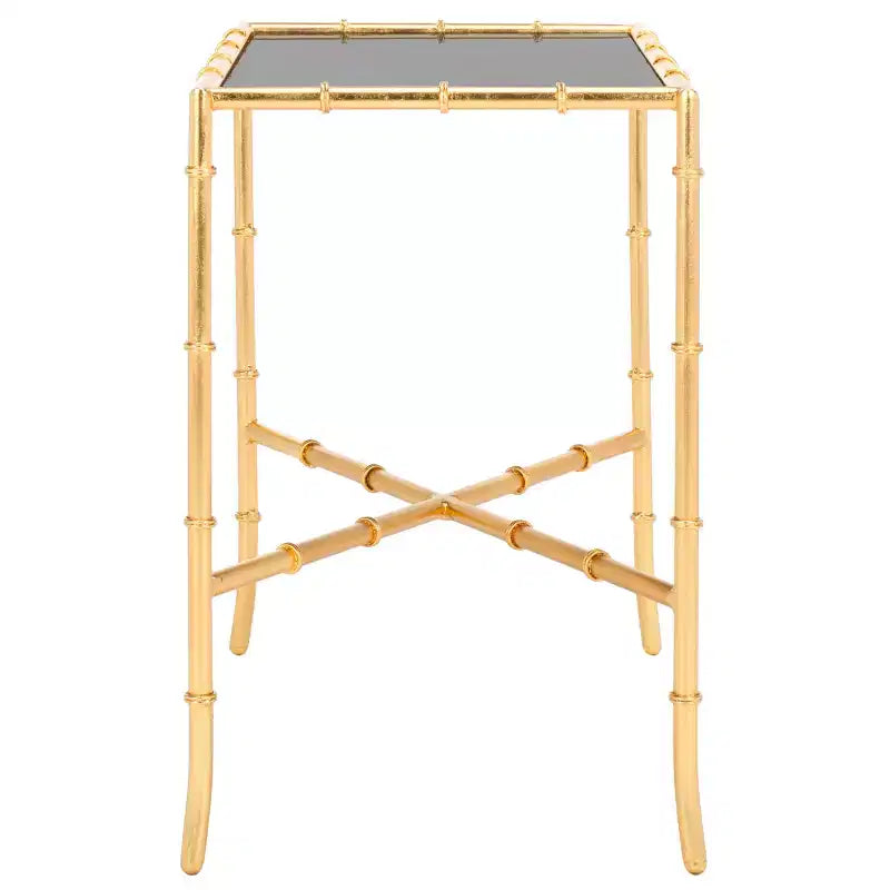 Table d'appoint Chandler - FOX2513 - Or/Verre - Safavieh Couture