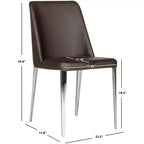 Chaises d'appoint Baltic 18 H (lot de 2) - FOX2012 - Safavieh Couture