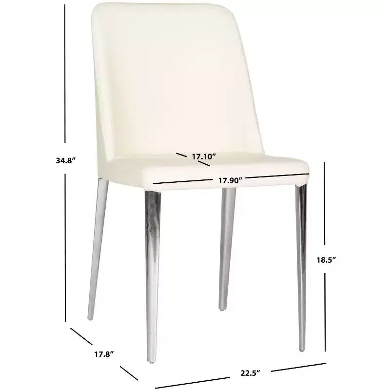 Chaises d'appoint Baltic 18 H (lot de 2) - FOX2012 - Safavieh Couture