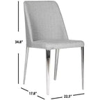 Chaises d'appoint Baltic 18 H (lot de 2) - FOX2012 - Safavieh Couture