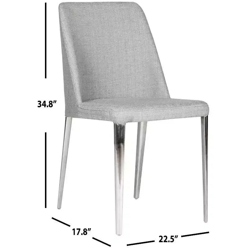 Chaises d'appoint Baltic 18 H (lot de 2) - FOX2012 - Safavieh Couture