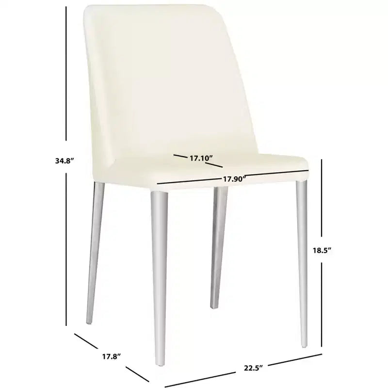 Chaises d'appoint Baltic 18 H (lot de 2) - FOX2012 - Safavieh Couture
