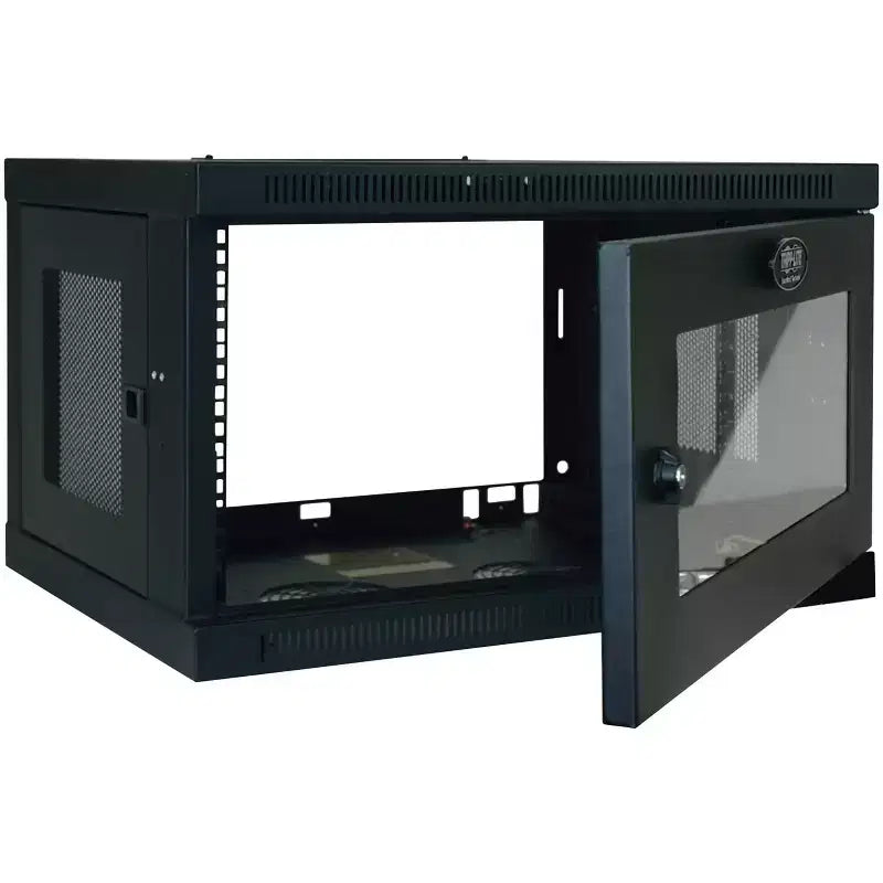 Baie de brassage murale à profondeur réduite Tripp Lite by Eaton SmartRack 6U avec fenêtre en acrylique transparent, SRW6UG