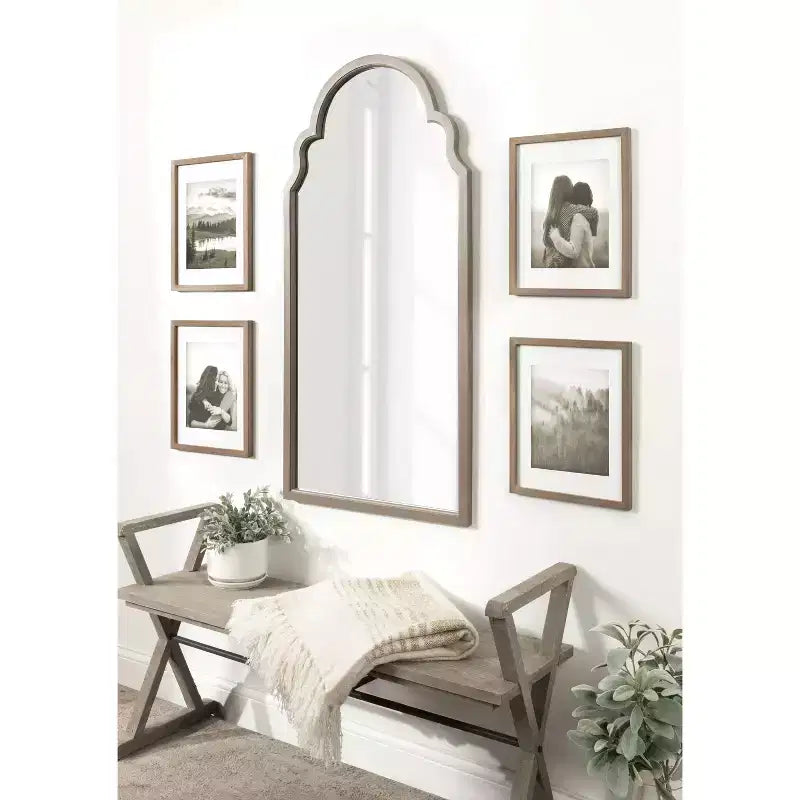 Miroir encadré Kate and Laurel Hogan Arch