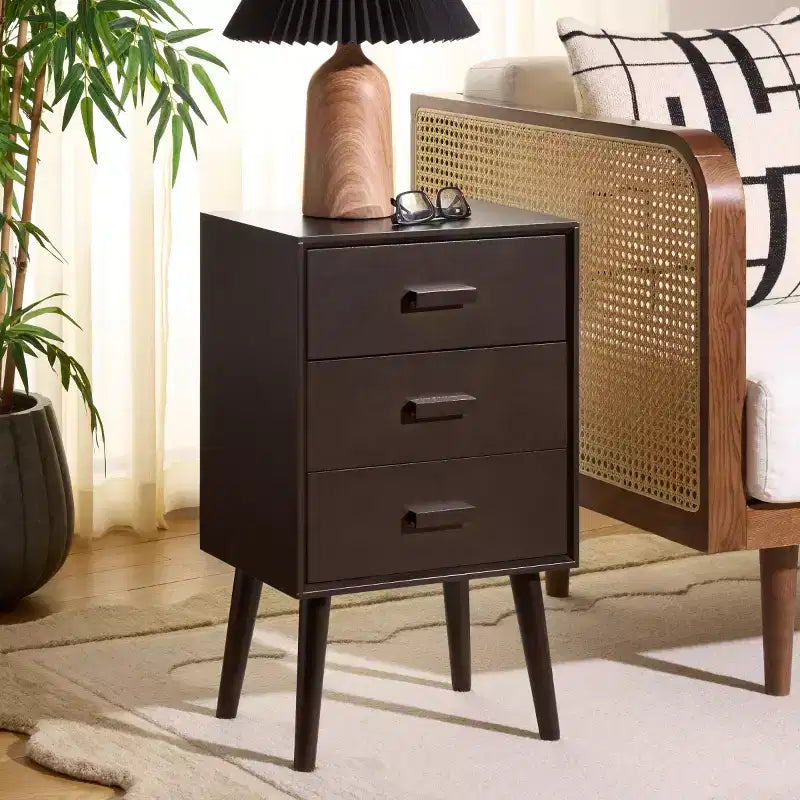 Table d'appoint à 3 tiroirs Pomona - CHS5700 - Safavieh