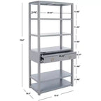 Étagère Johni 1 tiroir 5 tablettes - ETG9200 - Safavieh